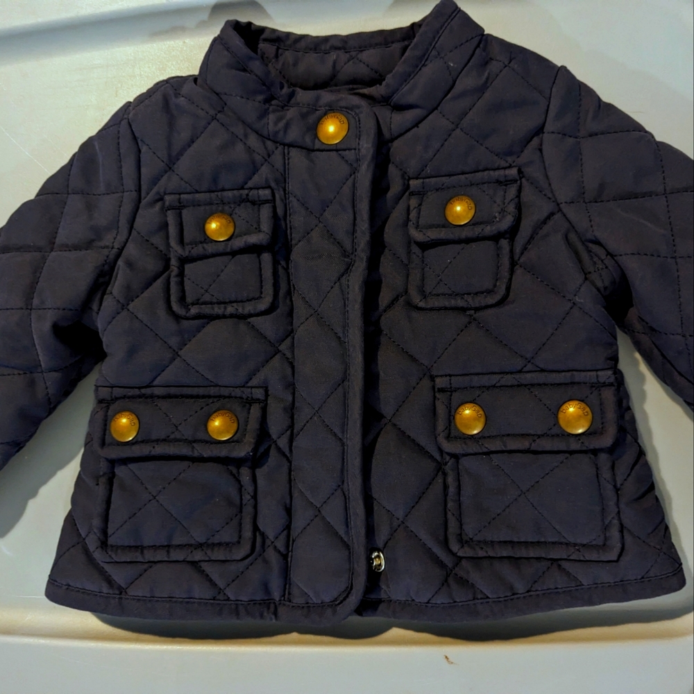 Babygap quilted coat 6-12m